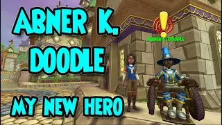 Wizard101: ABNER K. DOODLE is my new HERO! - ⚠️Spring 2022 Test Realm⚠️