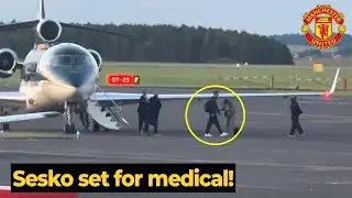 Benjamin Sesko set to jet off to Manchester for medical test after sealing his move to Man United