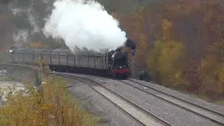 Jubilee 45699 Galatea on the Cathedrals Express - 18th November 2017