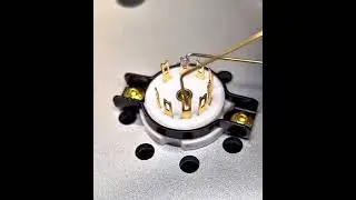 Tube Amplifier Point To Point Wiring #HandcraftedAudio #AudioEngineering #VintageAudio #HighFidelity