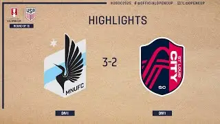 Minnesota United FC vs St. Louis CITY SC Highlights | U.S. Open Cup Round of 16 | May 21, 2025