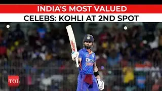 Celebrity brand valuation report: Virat Kohli is India&rsquo;s second most highly valued celebrity