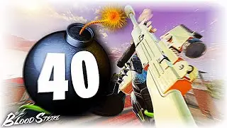 40 BOMB in LEGEND RANKED | NON-STOP ACTION! (Blood Strike Ultra Settings)
