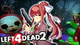 Left Mario con mods de doki doki literature club