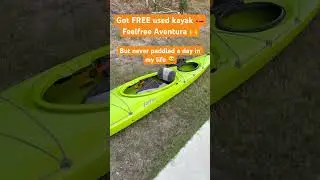 Free kayak, zero experience. What could go wrong? 😅🚣&zwj;♂️ #free #feelfree #kayak #adventure #texas