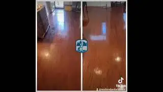 Hardwood Residue Removal (Murphy's Oil) Before/After