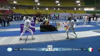 2023 113 T64 02 M E Individual Cali COL GP BLUE CUOMO ITA vs ALIMZHANOV KAZ