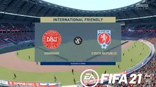 Denmark vs Czech Republic - FIFA 21 (UEFA Euro 2020)