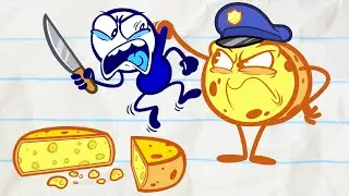 Cheese Your Own Adventure | Pencilmation Cartoons!