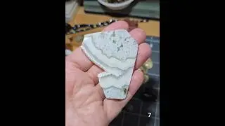 Crazy Lace Agate Druzy Slice