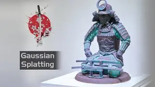 Gaussian Splatting: Скульптура &laquo;Сила&raquo;, Визуализация.