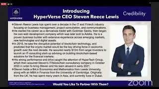 Hyperverse Presentation on the CreateDigitalWealth.Com platform