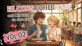 Relaxing Coffee House Vol.02 | Cozy Cafe Vibes Sip, Listen, Repeat ☕🎵
