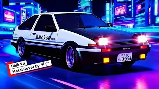 Initial D - Deja Vu (Metal Cover by Dhana) | Epic Guitar Remix