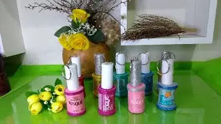 ÓTIMA DICA DE CHAVEIRINHOS// ESMALTE 💅 EM E.V.A!