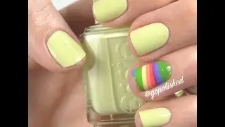 Nail Tutorial: Water Marble Rainbow