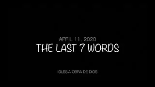 Jesus' Last 7 Words on the cross