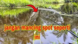 Spot mancing seperti pasar ❗jangan mancing spot seperti ini