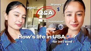 How’s things going in the USA for int’l students ?🌱Q&A🇺🇸🇳🇵| Important tips ✅| Life updates 🍀❤️