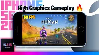 Once Human Mobile Beta Gameplay on iPhone SE 3rd Gen | A15 Bionic - High Graphics