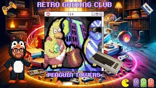 Penguin Tower (C64) &ndash; Fun Retro Penguin Platformer | Commodore 64 | Review & Gameplay