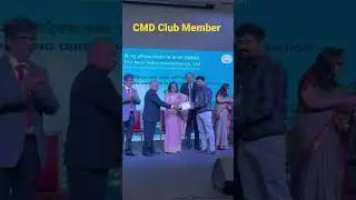Rewarded as a CMD Club member in NIA #insurance #westinhotel #kolkata #trending #trendingshorts