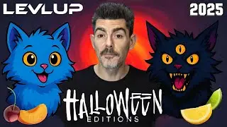 Le chat d&rsquo;Halloween LevlUp cache un secret 👁️ Sweet vs Sour Candy !