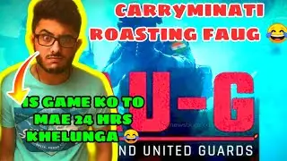 CARRYMINATI ROASTING FAU-G | Carry Is Live #Shorts