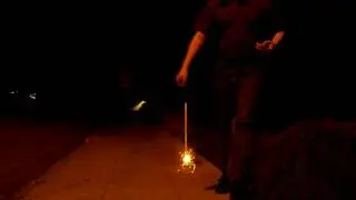 PVC Pipe Launcher Test using a Christmas Bell