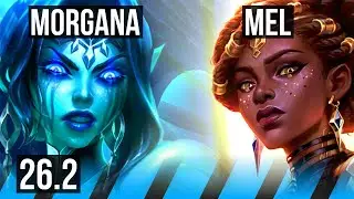MORGANA vs MEL (MID) | Good KDA: 9/1/10 | KR Master | 26.2