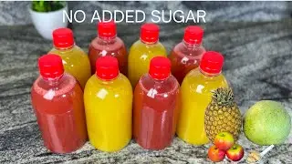 Juicer vs No Juicer: Make Healthy Pineapple, Apple & Watermelon Juice Easily