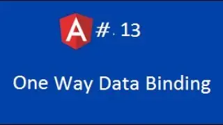 Angular 2 | Tutorial 13 | One way data binding | Part 2 | TutorialsPoint
