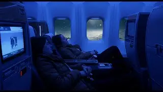 First Class Ambience in Snowstorm &ndash; Jet Engine White Noise for Deep Focus, Study & Sleep Sounds