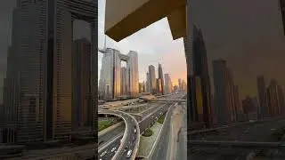 Evening Review of Sheikh Zayed Road Dubai