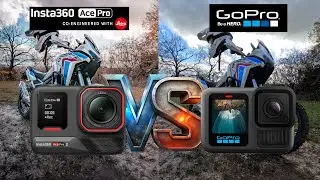 Insta360 Ace Pro 2 vs. GoPro Hero 13 Black &ndash; Die bessere Actionkamera beim Motorradfahren?