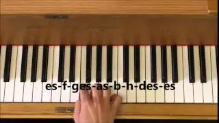 es-moll Tonleiter