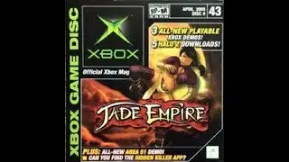 Mid 2000s Rewind Original Xbox Magazine Demo Disc #43