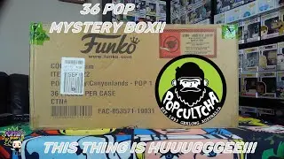 Popcultcha 36 Pop Mystery Box!  This thing is Huge!