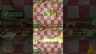 PvZ 2 - Bloomerang Level Max, Mastery 200 vs Roman Gargantuar Team #shorts