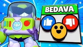 SADECE BEDAVA KARAKTERLERLE OYNADIK! 😱 | Brawl Stars
