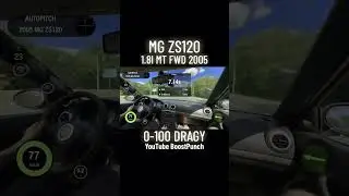 MG ZS120 (Rover 418) 1.8i MT FWD 2005. 0-100. BoostPunch