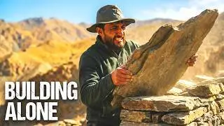 Extreme Solo Mountain Survival | Stone Shelter in Hunza Valley, Pakistan