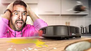CHOQU&Eacute; : Cet aspirateur robot D&Eacute;VORE la salet&eacute; ! 😱 (Eureka J20 Test)