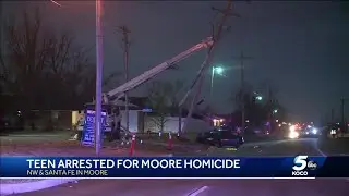 Moore car crash becomes homicide investigation