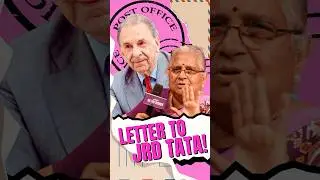 When Sudha Murty Sent Angry Letter to JRD Tata! | #infosys #modi #bjp #tata #viralvideo