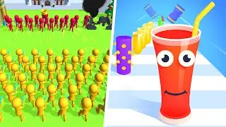 ✅Juice Run | Gun Clash 3D Max Levels Gameplay Walkthrough iOS,Android New Mobile Game Update MF2A26