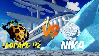 LEOPARDV2 VS NIKA [FRUIT BATTLEGROUNDS RANKED GAMEPLAY]