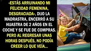 «Estás arruinando mi felicidad femenina, desgraciada», dijo la madrastra, encerró a su hijastra...