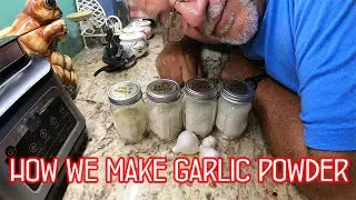 How we make Garlic Powder