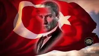 Dalgalanan T&uuml;rk Bayrağı & Atat&uuml;rk 1